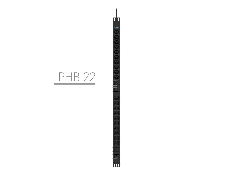 Powerwalker 10133019, Standard, 0U, Schwarz, C13-Koppler, C19-Koppler, C20-Koppler, 1050 Mm