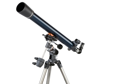 Celestron Astromaster 70Eq, Schwarz, Stahl, Starry Night Basic Edition, Skyportal App, 914 Mm