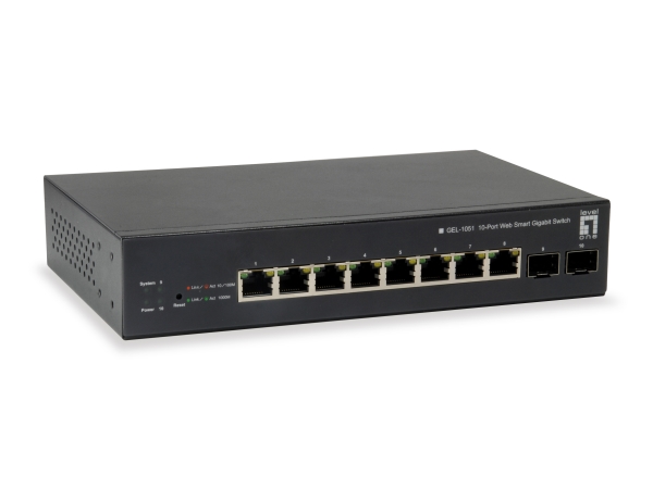 Levelone Gep-1051, Administreret, L2/L3/L4, Gigabit Ethernet (10/100/1000), Strøm Over Ethernet (Poe), Stativ-Montering