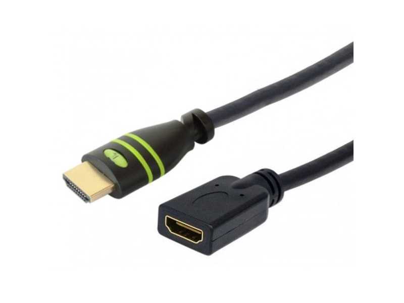 Techly Icoc Hdmi2-4-Ext075, 7,5 M, Hdmi Type A (Standard), Hdmi Type A (Standard), 3D, 10 Gbit/Sek., Sort