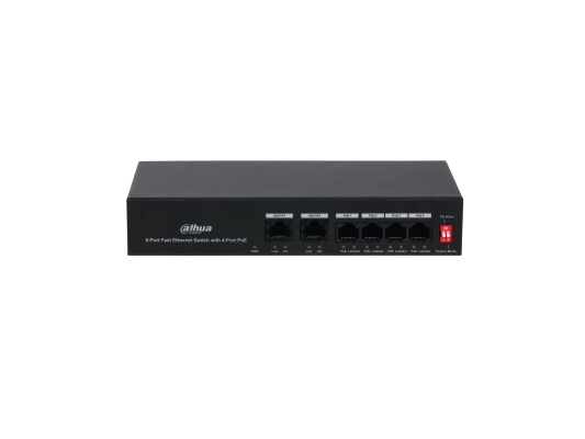 Dahua Technology Poe Dh-Pfs3006-4Et-36, Fast Ethernet (10/100), Strøm Over Ethernet (Poe)