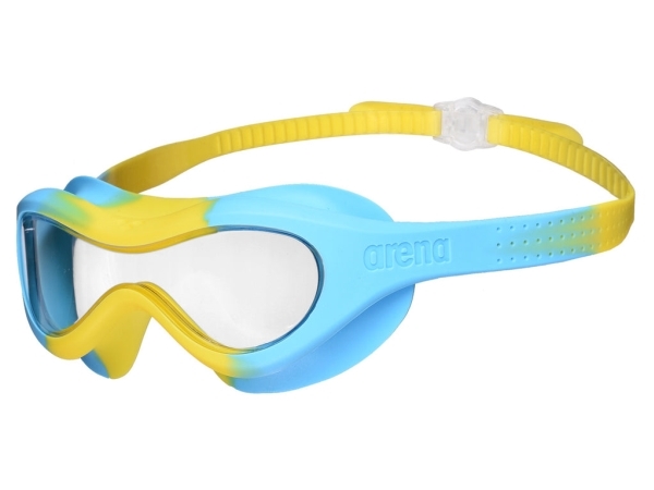 Arena Kinder Schwimmbrille/Maske Für Schwimmbad Arena Spider Gelb Blau