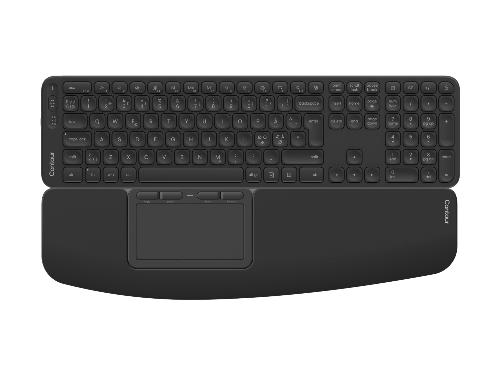 Contourtouch & Balance Full-Size Keyboard Wireless (Nordic)