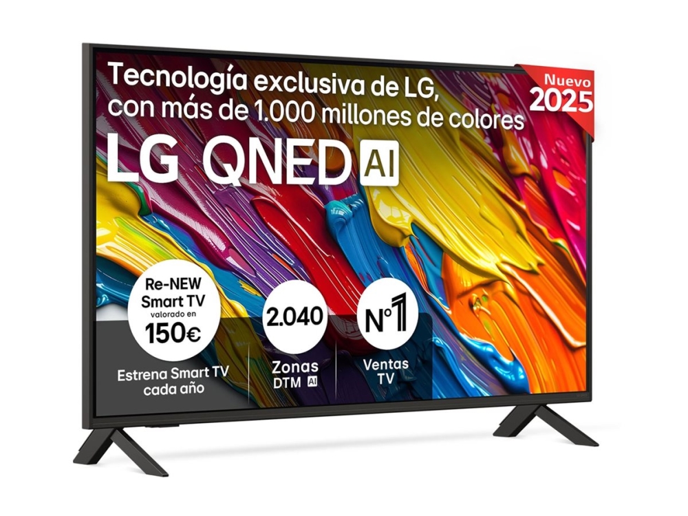 Lg 43Qned84a6c.Aeu, 109,2 Cm (43"), 3840 X 2160 Pixel, Qned, Smart-Tv, Wlan, Schwarz