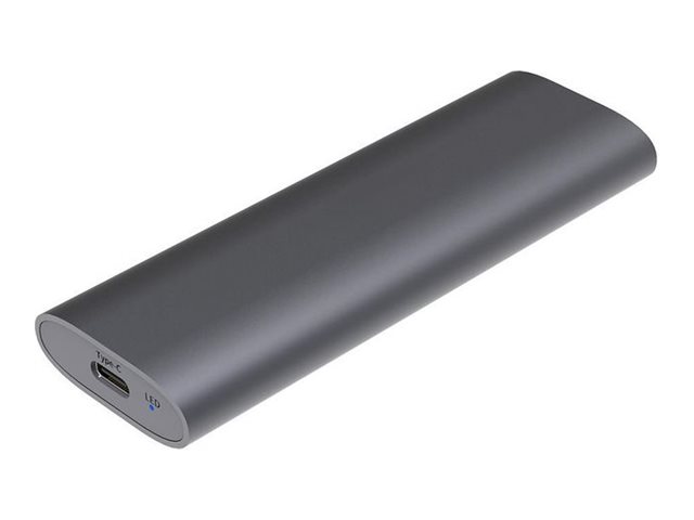 Coreparts - Lagringspakning - Værktøjsfri - M.2 - M.2 Card (Pcie Nvme & Sata) - Usb-C 3.2 (Gen 2) - Sort