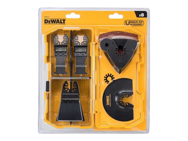 Dewalt Multicutter Klinge- Og Sandpapir-Sæt