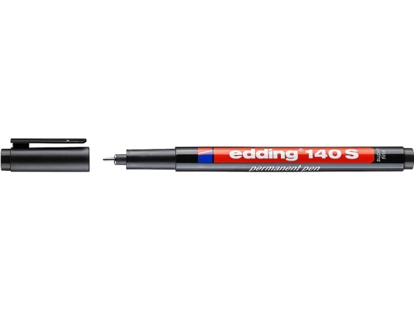 Edding E-140 S Permanent Pen 0,3 Mm Sort