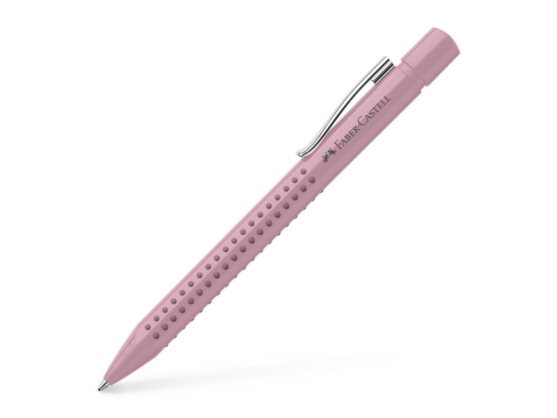 Faber-Castell 243907, Clips, Clip-On Udtrækkelig Kuglepen, Genopfyldelig, Blå, 1 Stk, Mellem