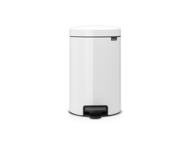 Brabantia New Icon pedalspand 12 liter white (hvid)