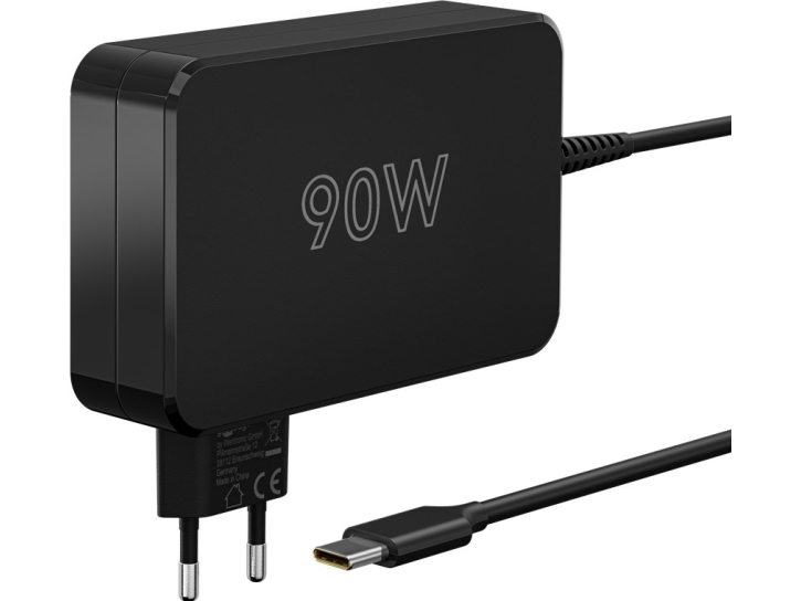 Goobay 65420 Oplader til mobile enheder Laptop Sort AC Quick Charge Indendørs (65420)