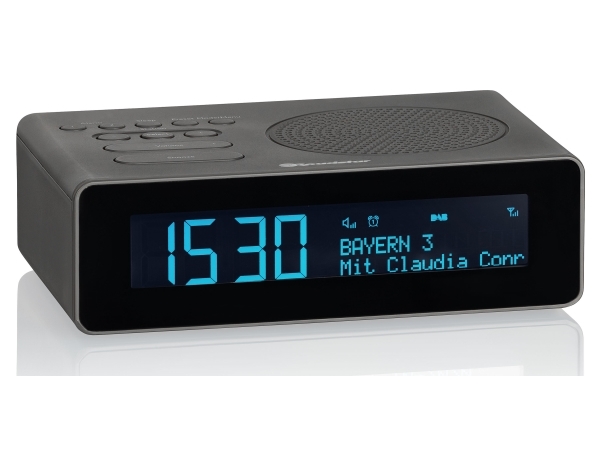 Roadstar Clr-290D+/Bk, Uhr, Analog & Digital, Dab+, Fm, Automatisches Tuning, 2 W, Lcd