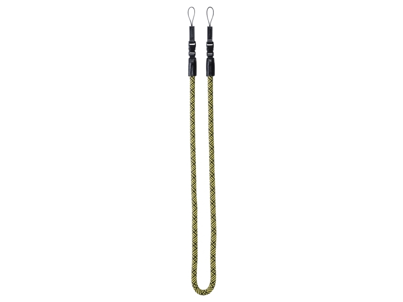 Hama Braid 120, Digitalt Kamera, Nylon, Sort, Gul, Spændelukning, 120 Cm