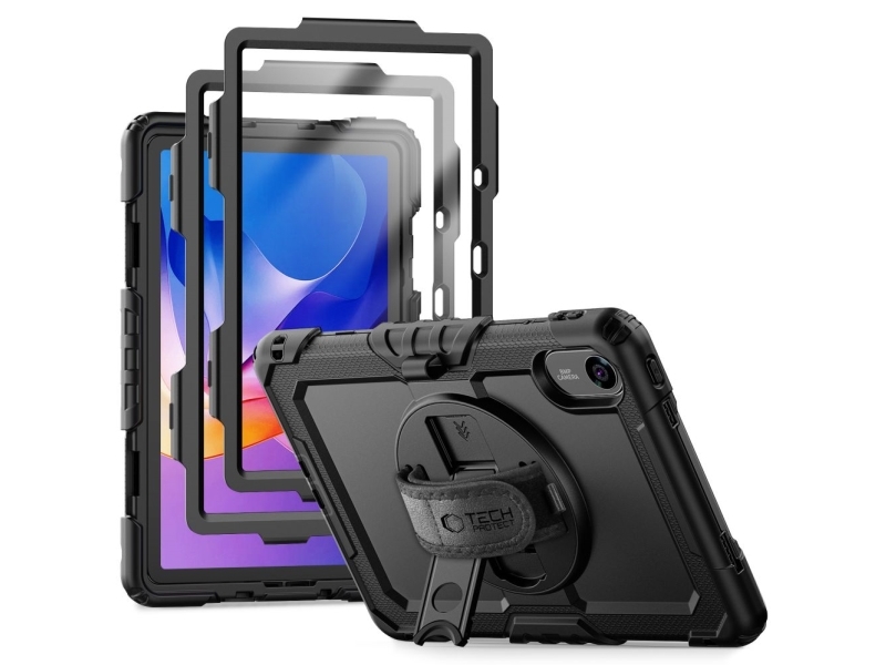 4Kom.Pl Tech-Protect Solid Tablet-Hülle – Xiaomi Redmi Pad 2 11.0 (Schwarz)