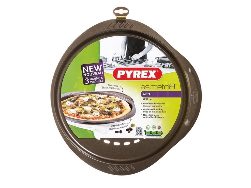 Pyrex As32bz0/6146, Rund, Metall, Braun, 1 Stück(E), 32 Cm