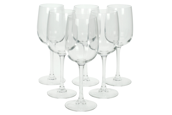 Luminarc Rødvinsglas Sæt Versailles 360 Ml, 6 Stk.