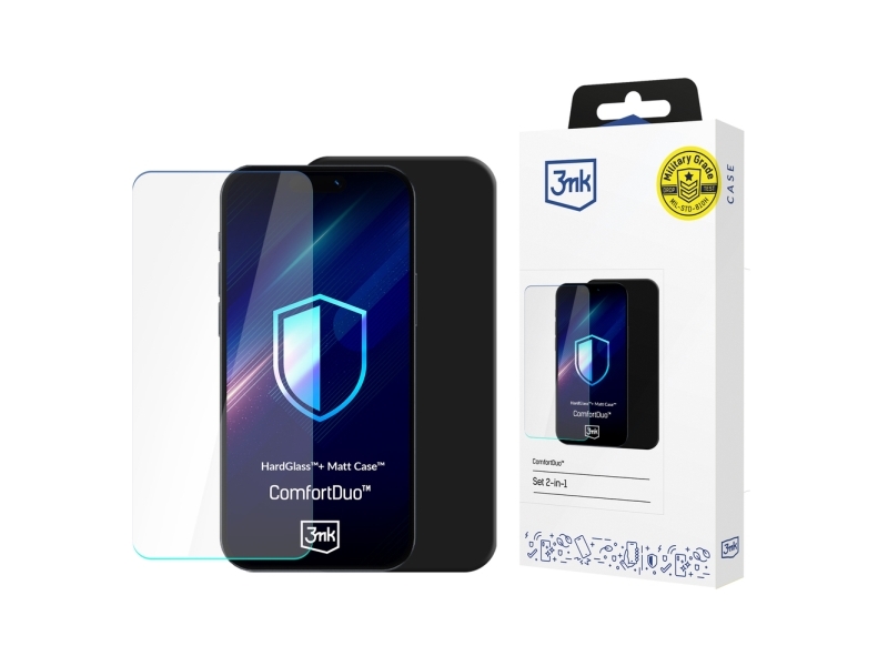 3Mk Samsung Galaxy A17 5G - 3Mk Comfortduo Matt Black