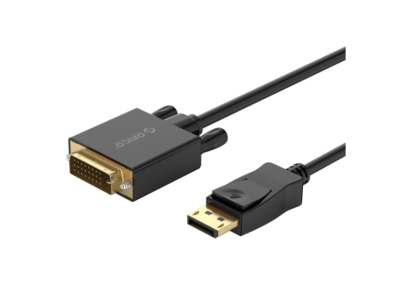 Orico-Kabel Orico Xd-Dtd Displayport-Zu-Dvi-Kabel 4K, 2 M – Schwarz