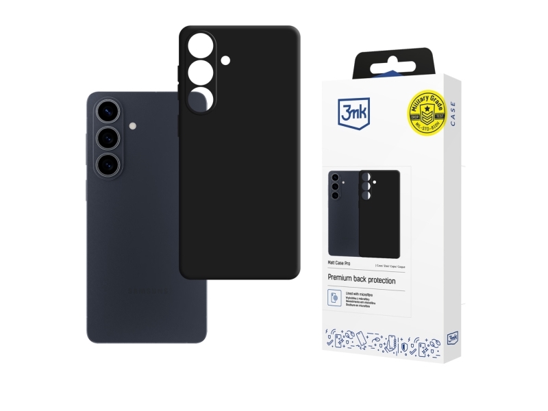3Mk Hülle 3Mk Matt Case Pro Für Samsung Galaxy S26 Fe Schwarz