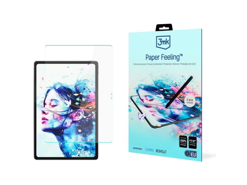 3Mk Folie Paperfeeling Til Lenovo Tab K12 (Tb361fu, Tb361zu) 2-Pak