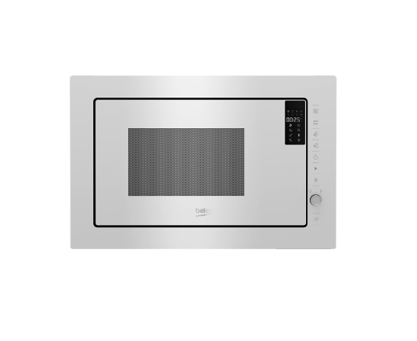 Beko BMGB25333WG, Indbygget, Grill mikroovn, 25 L, 900 W, Indbygget skærm, LED