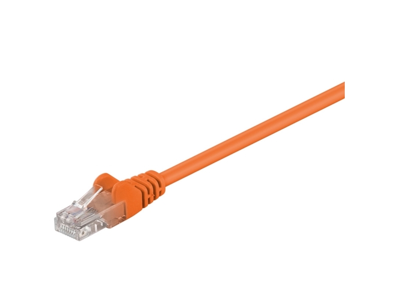Rb-Lan Cat 5E Patchkabel, U/Utp, Orange - Kabellänge 10 M