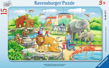 Ravensburger 00.006.116, 15 Stk, Dyr Og Planter, 3 År