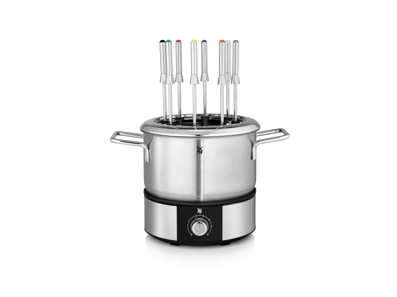 WMF Lono 0415130011, 8 person(er), 1,5 L, Sort, Krom, Rund, Klar, 1400 W
