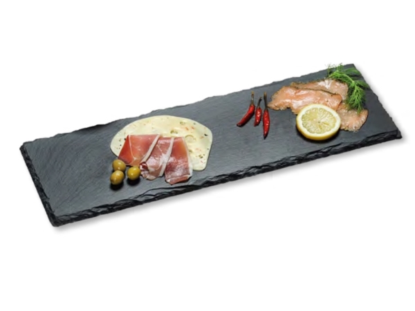 Kesper 38115, Skiferplade, Sort, Rektangulær, 560 Mm, 180 Mm, 1,1 Cm