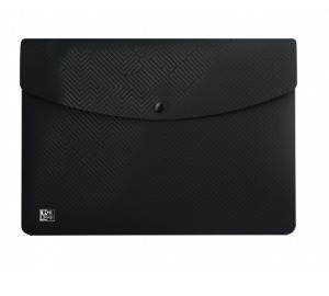 Oxford Urban Sichtcouvert, Konventioneller Dateiordner, A4, Polypropylen (Pp), Schwarz, 120 Blätter, 240 Mm
