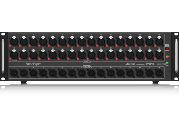 Behringer S32, Sort, Metal