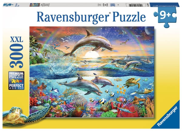 Ravensburger Dolphin Paradise Xxl, 300 Stück(E), Tiere, 9 Jahr(E)
