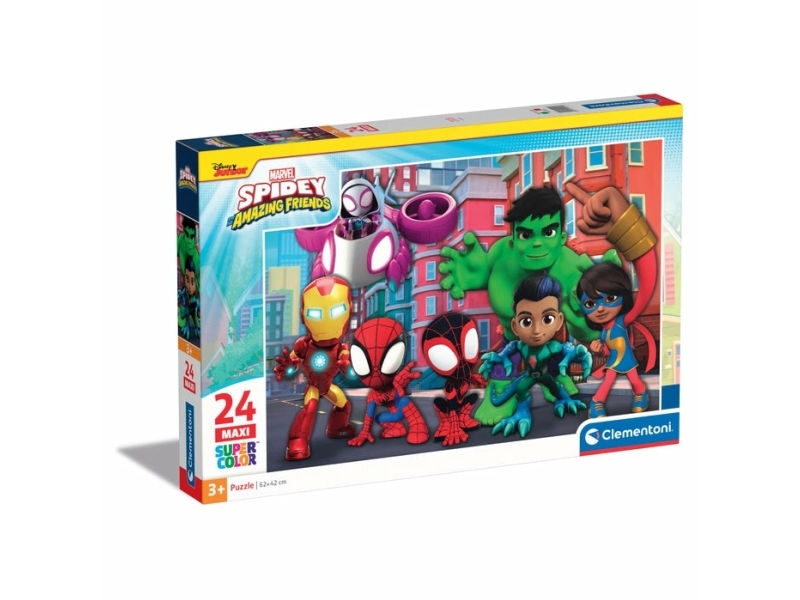 Puslespil Maxi Spidey And His Amazing Friends