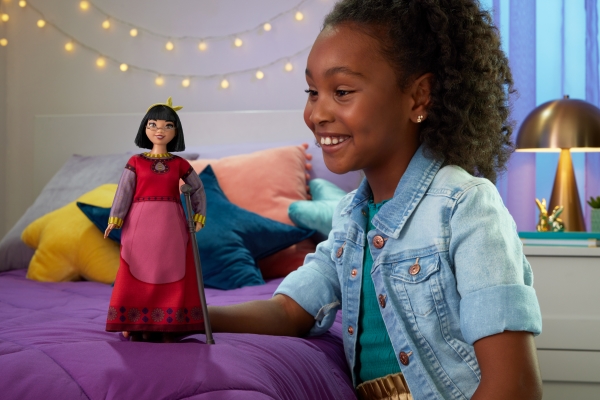Mattel Disney Wish Dahlia Of Rosas Fashion Doll, Mode Dukke, Pige, 3 År, Dreng/Pige, 323,9 Mm, Flerfarvet