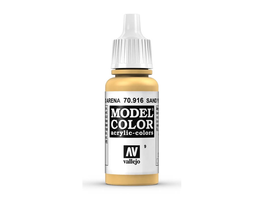 Vallejo 70.916, 17 Ml, Gul, Mat, Flaske