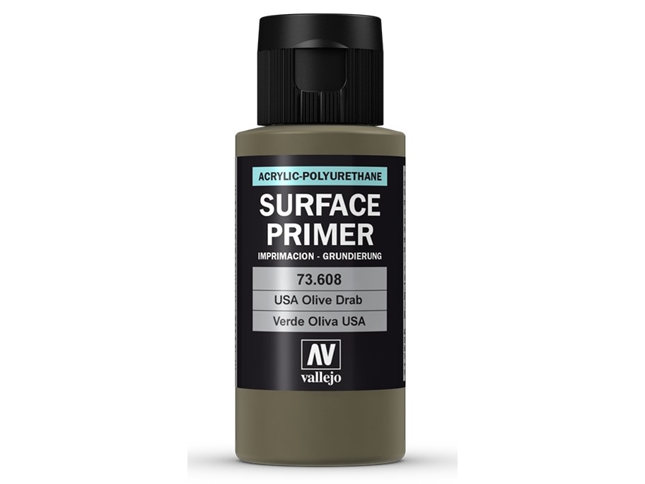 Vallejo 70.608, 60 ml, Oliven, Mat, Flaske