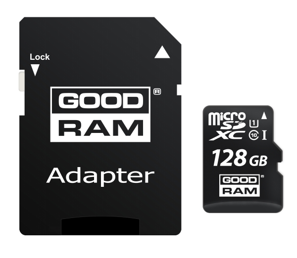 Goodram M1aa, 128 Gb, Microsdxc, Klasse 10, Uhs-I, 60 Mb/S, 10 Mb/S