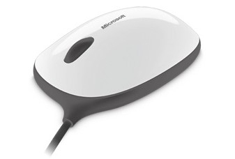 Microsoft T2j-00017, Bluetrack, Usb Type-A, Hvid