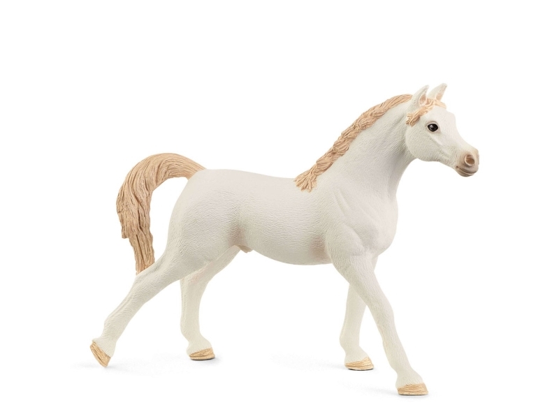 Schleich Horse Club Arabian Stallion, White, 5 År, Beige, Hvid