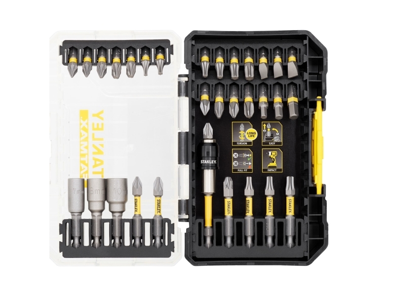 Stanley Fatmax Sta88557-Xj, 32-Teilig, Sechskant, Schraubendreher, Ph2, Phillips, Phillips-Schraubendreher, Schlitz, Torx, Ph 1, Ph 2, Ph 3, Pz 1, Pz