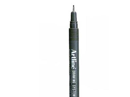 Fineliner Artline Drawing Pen EK238, 0,8 mm, sort