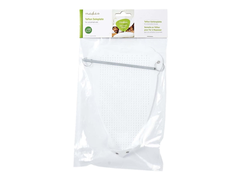Nedis - Soleplate Protector - Til Strygejern - Hvid