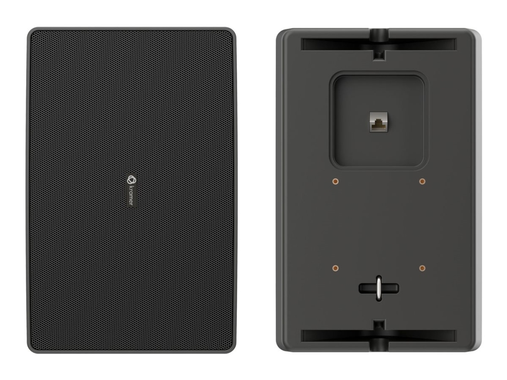 Kramer WM-8D - Højttaler - til PA-system - 10 watt - 2-vejs - sort