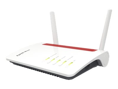 Fritz!Box 6850 Lte - Trådløs Router - Wwan 4-Port Switch - 1Gbe - Wi-Fi 5 - Dual Band - Voip Telefon Adapter (Dect)