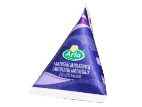 Laktosefreie Milch Arla 1,5 %, 20 Ml, Packung Mit 100 Stück