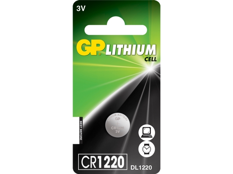 Gp Cr1220 Batterie Stk.
