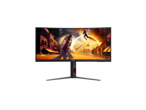 Aoc G4 Cu34g4/69, 86,4 Cm (34"), 3440 X 1440 Pixel, 1 Ms, Sortiert, Rot