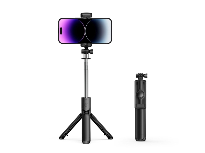 Selfie Stick Orico Spv68 Mini Tripod Bluetooth 360 Degree Rotation 68 Cm - Black