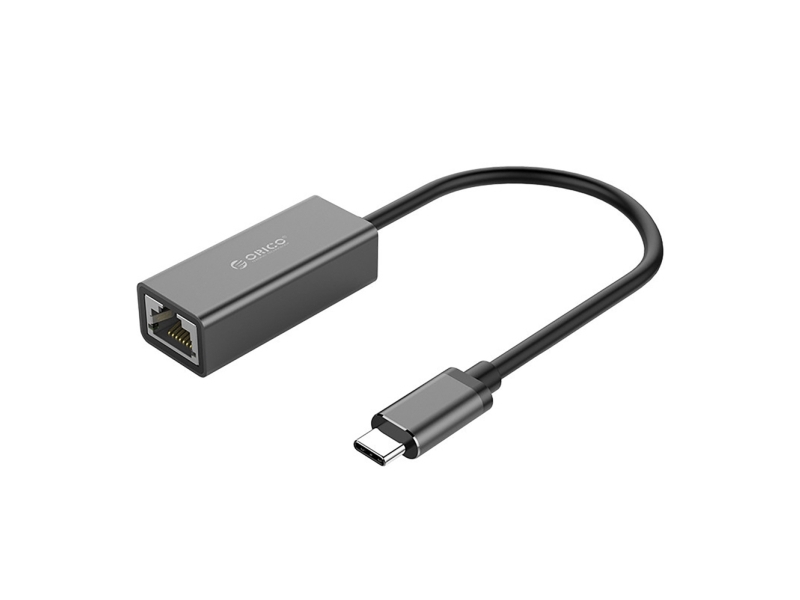 Orico Xc-R45-V1 Usb-C To Rj45 Gigabit Ethernet 1 Gbps Network Adapter - Black