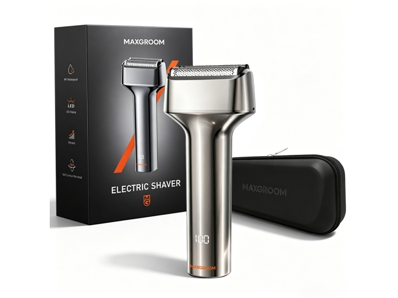 Maxgroom Wf-2037D Foil Electric Shaver Ipx7 - Silver