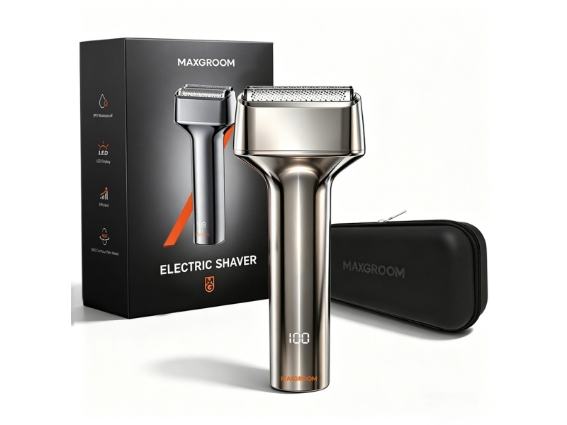 Maxgroom Wf-2037D Foil Electric Shaver Ipx7 - Silver
